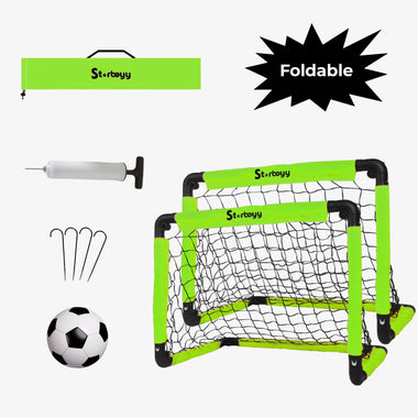 Starboyy Double Soccer Goal Set