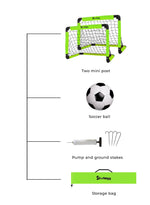 Starboyy Double Soccer Goal Set